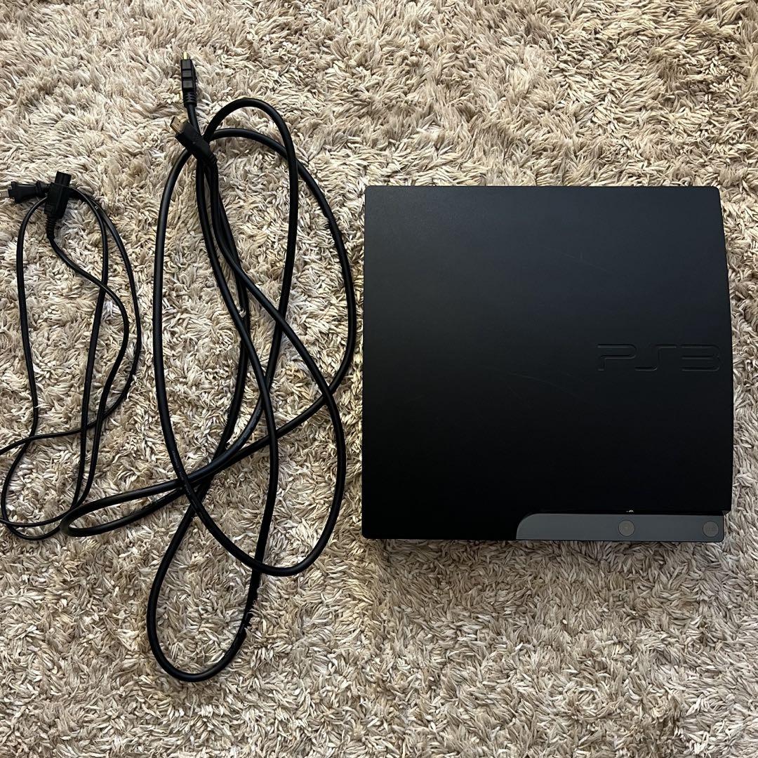 PS3(CECH-2500A)本体 ブラック　電源ケーブル付