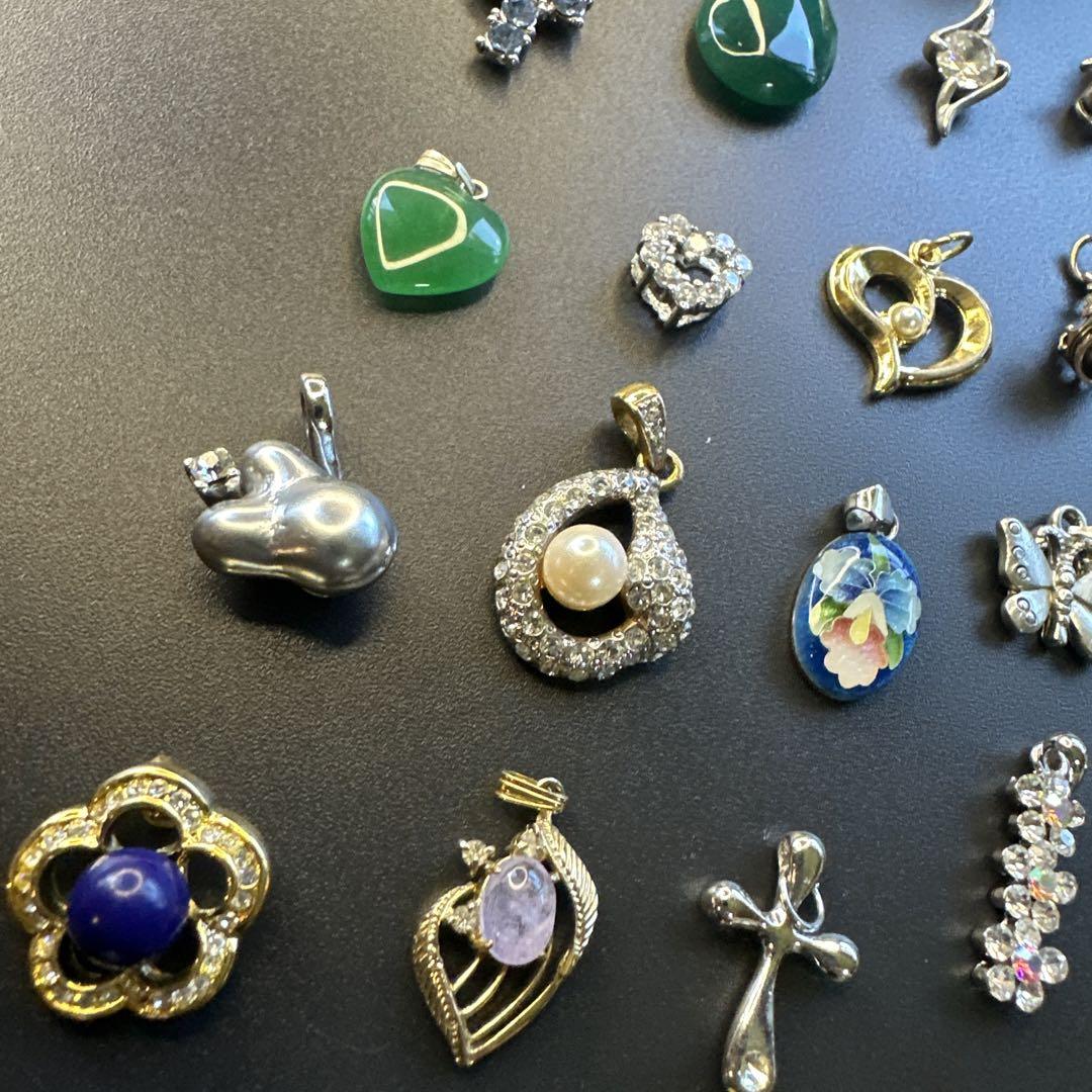 vintage】ネックレストップ ペンダント まとめ売り 50点以上