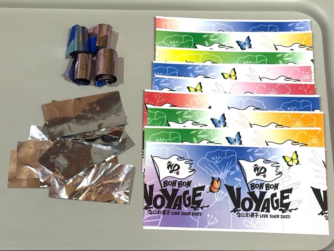 なにわ男子 半券 ライブ ボンボンボヤージュ 使用済み目立った傷や汚れなし