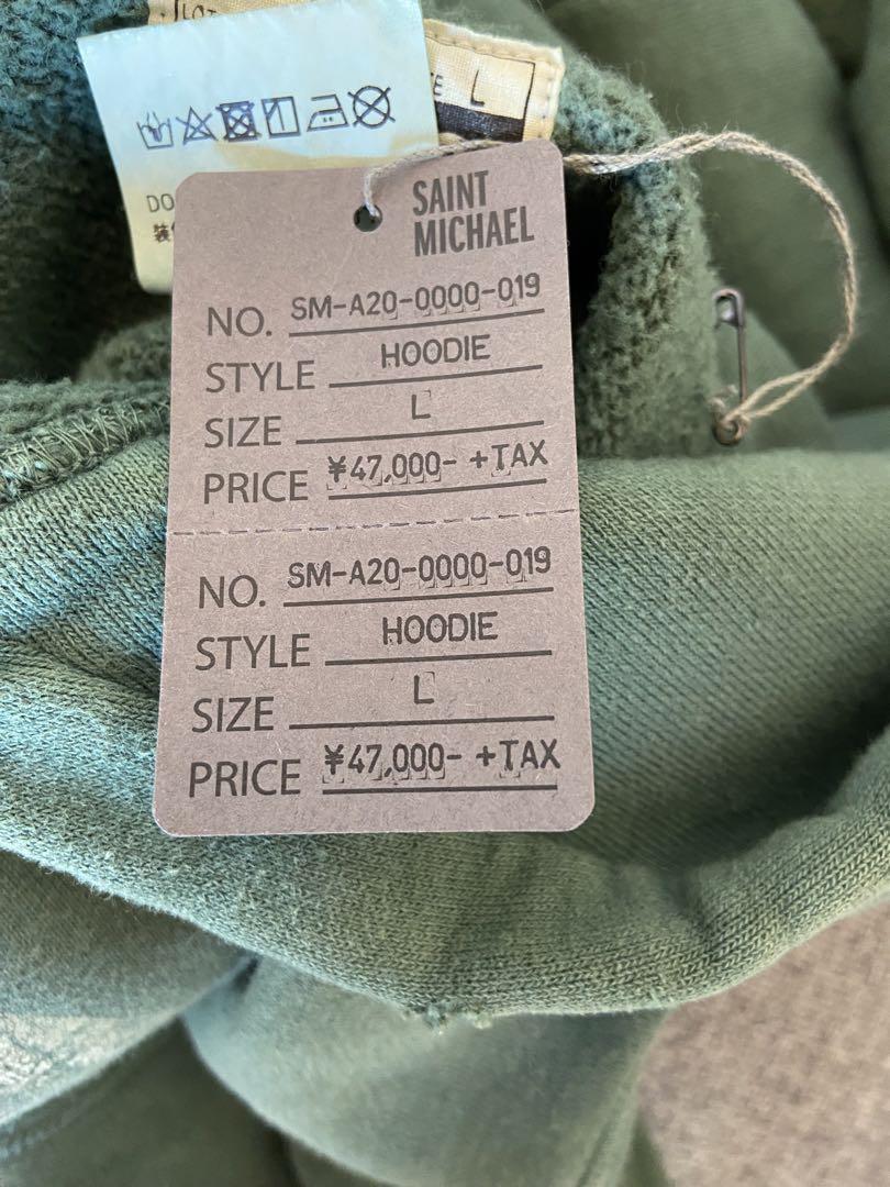 初期　セントマイケル　saint michael パーカー　L