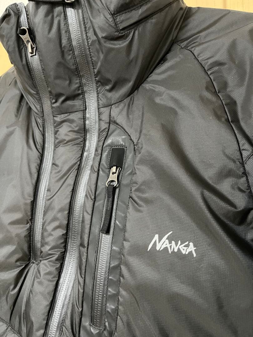 NANGA AURORA LIGHT STAND COLLAR DOWN NANGA AURORA LIGHT STAND COLLAR DOWN