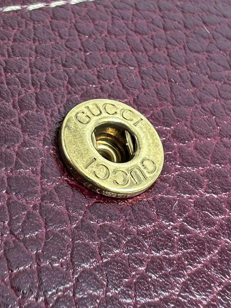 グッチ　6連キーケース　シェリーライン　PVC　GG柄　ネイビー ✨極美品✨GUCCI グッチ シェリーライン 6連キーケース 箱付き
