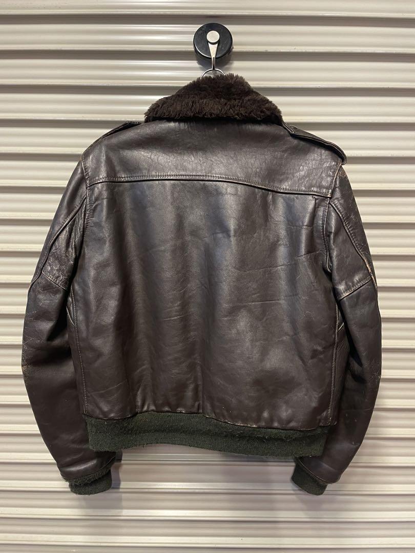 80年代 Schott ショット G-1 フライトジャケット レザージャケット