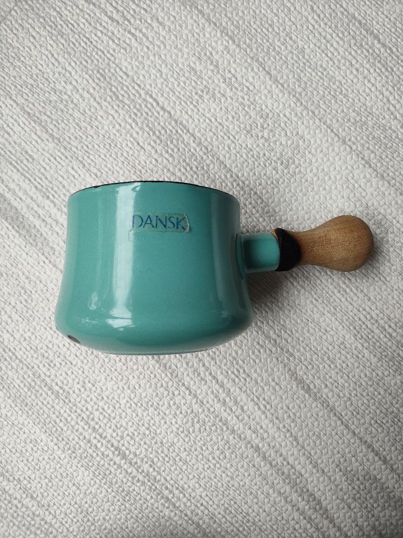 DANSK 琺瑯 ミルクパン ネイビー 廃番 片手鍋 ミッドナイトブルー DANSK 琺瑯 ミルクパン ネイビー 廃番 片手鍋 ミッドナイト