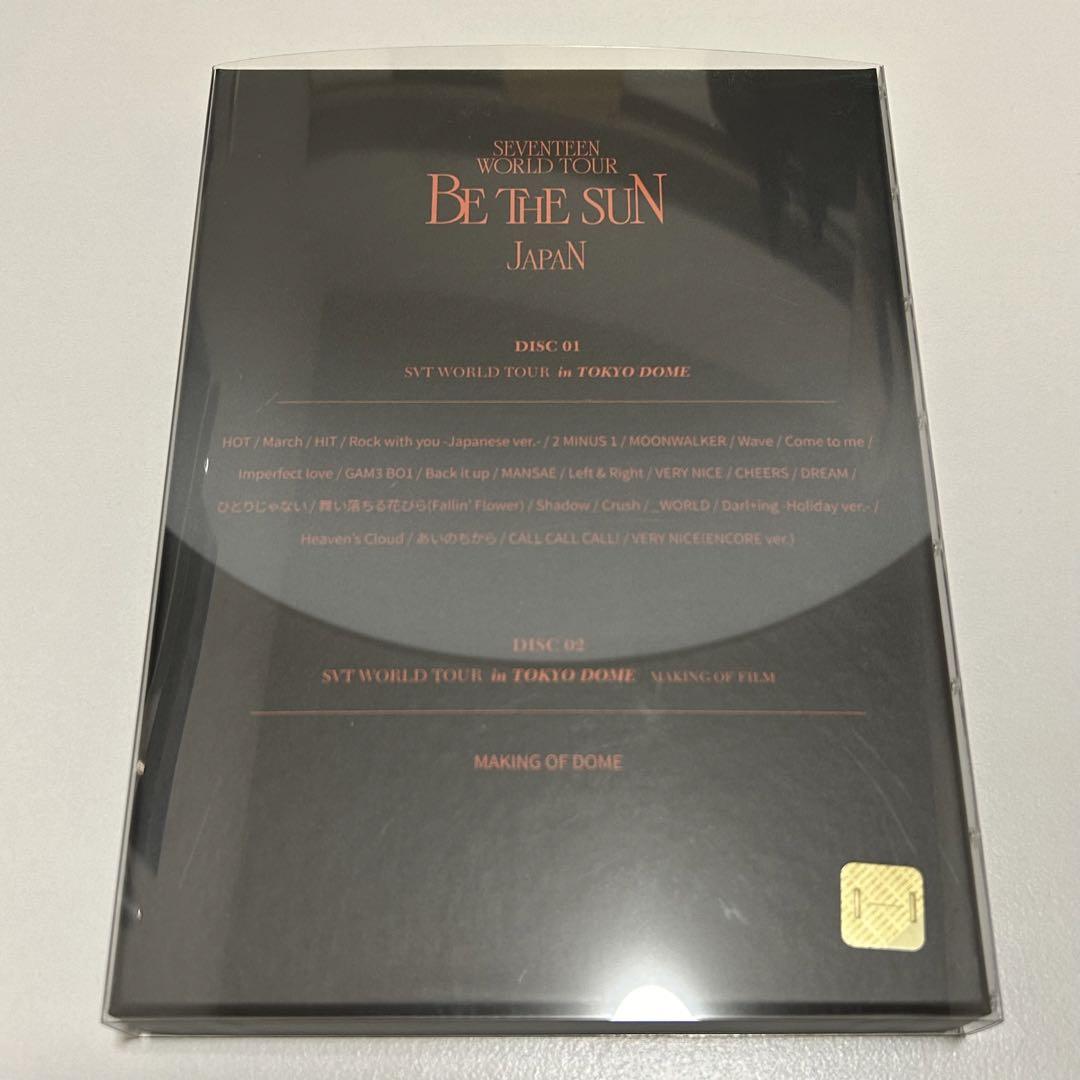SEVENTEEN セブチ BE THE SUN JAPAN DVD CD SEVENTEEN セブチ BE THE SUN JAPAN DVD CD