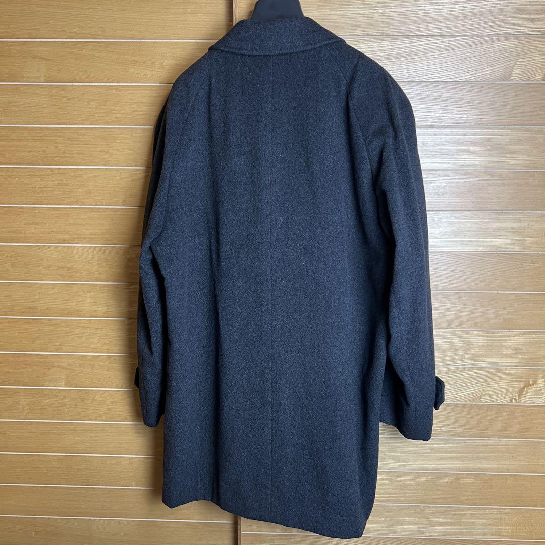 FUKAKI KEORI ステンカラーコート カシミヤ100% 高級 グレー