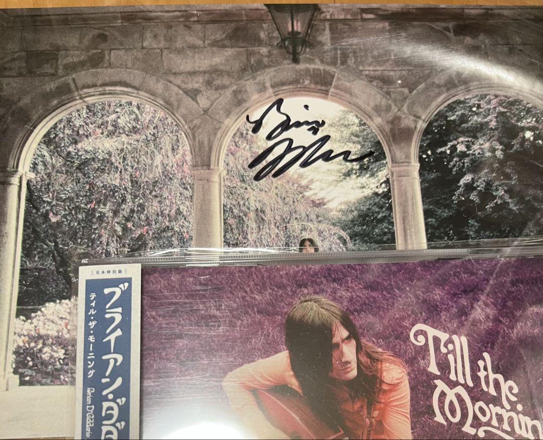 直筆サイン入り BRIAN D´ADDARIO TILL THE MORNING CD