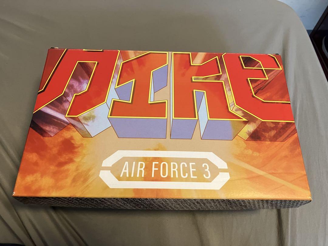 NIKE AIR FORCE 3 スニーカー パッチ付き 靴