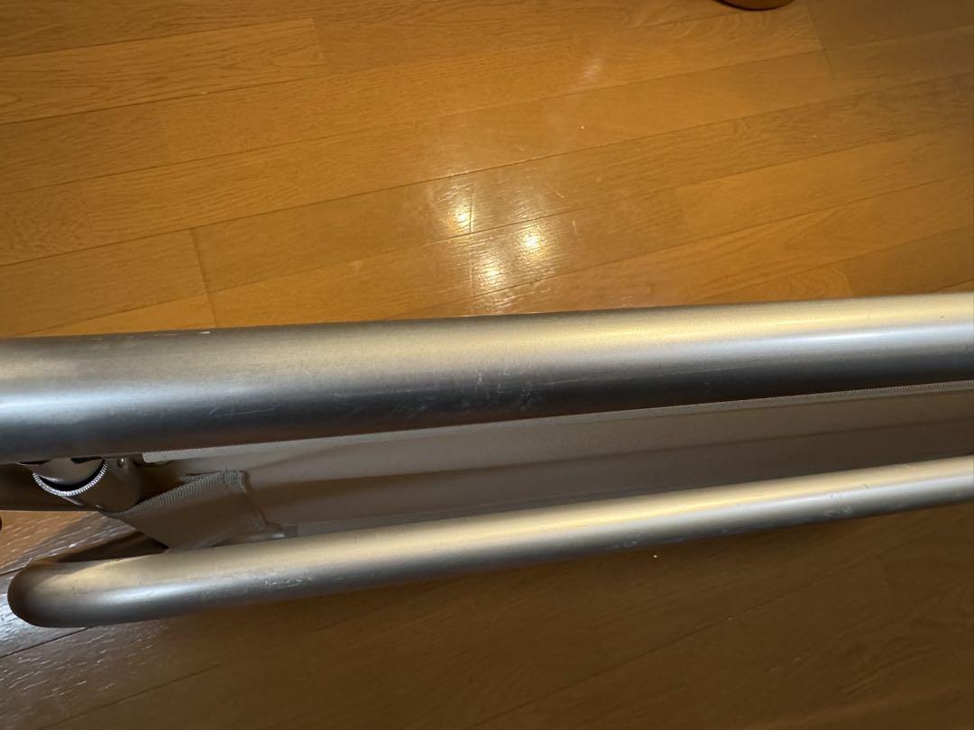 無印良品　廃盤品　室内のみ使用　軽量アルミ折りたたみチェア　レア