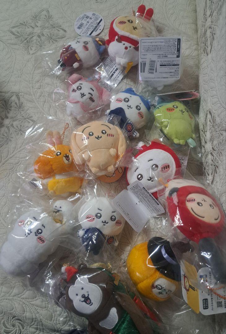 ちいかわ&ハチワレ&うさぎ&モモンガ&ナガノくま　正規品マスコット14点セット