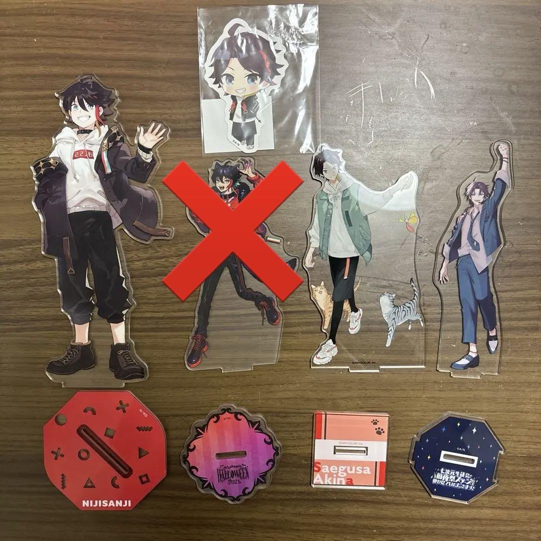 三枝明那 アクリルスタンド セット にじさんじ 三枝明那 NIJIROCK NEXT BEAT アクスタ＆ブロマイド