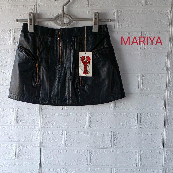 本革 MARIYA レザースカート 牛革 定価約35000円 本革 MARIYA レザースカート 牛革 定価約35000円