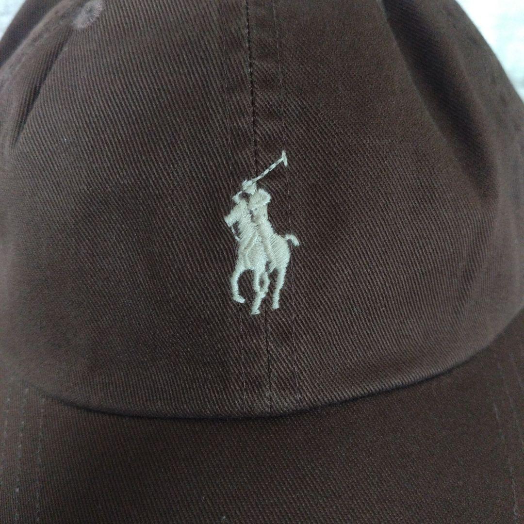 新品】ポロ ラルフ・ローレン ブラウンキャップ レア 国内正規品