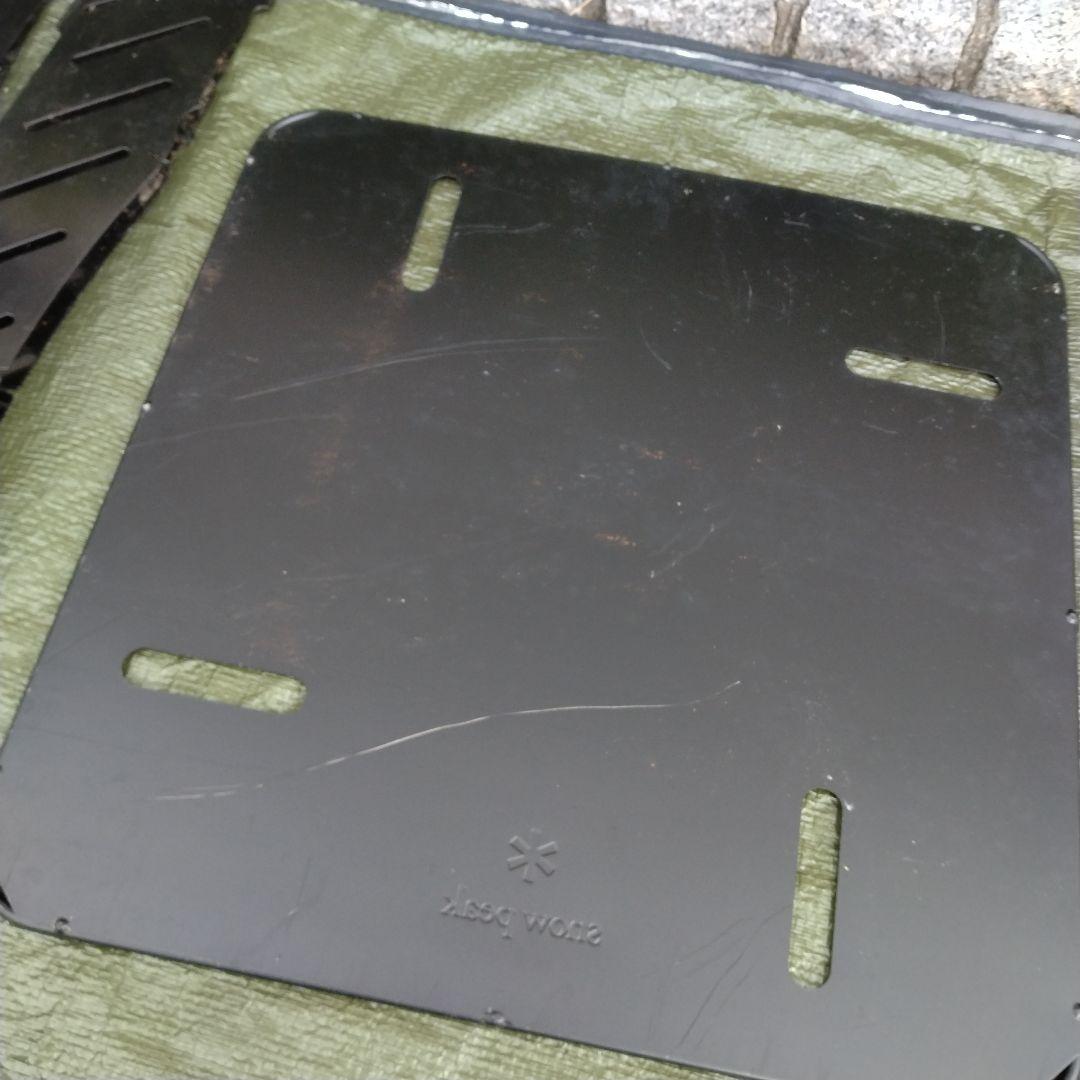 スノーピーク 焚き火台L スターターセット +　ベースプレートスタンド L/M