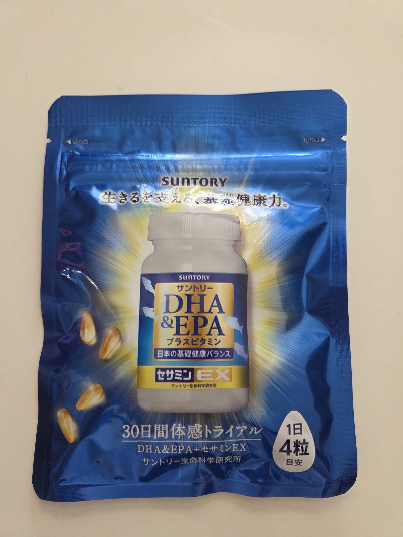 サントリー - セサミンEX と　DHA&amp;EPA + サントリーウエルネス サントリー 公式 DHA&EPA＋セサミンEX
