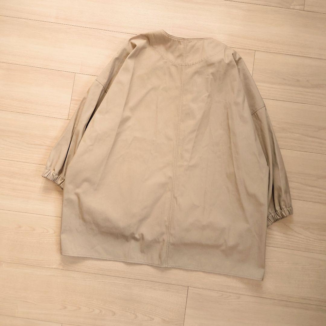 Max Mara　コットンギャバジン ボンバージャケット　　ベージュ