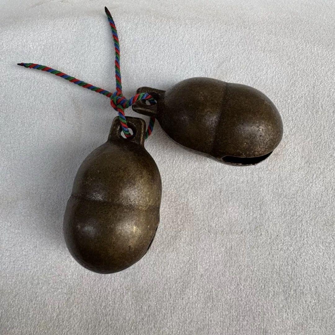 銅 細工 古銅鈴 熊鈴 装飾品 工芸品 置物