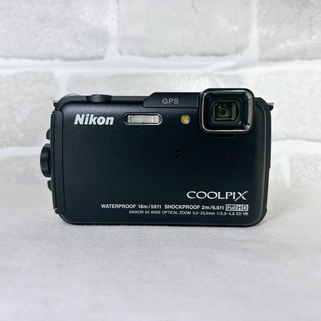 ✨【Nikon デジタルカメラ COOLPIX AW110カーボンブラック 】✨