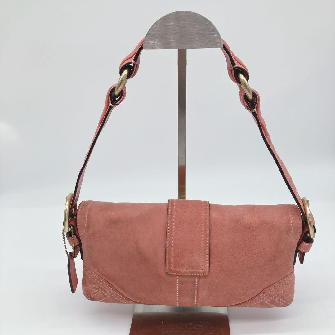 美品✨ COACH コーチ ワンショルダーバッグ ソーホー スウェード 良品◎COACH コーチ ソーホー スウェード ワンショルダーバッグ