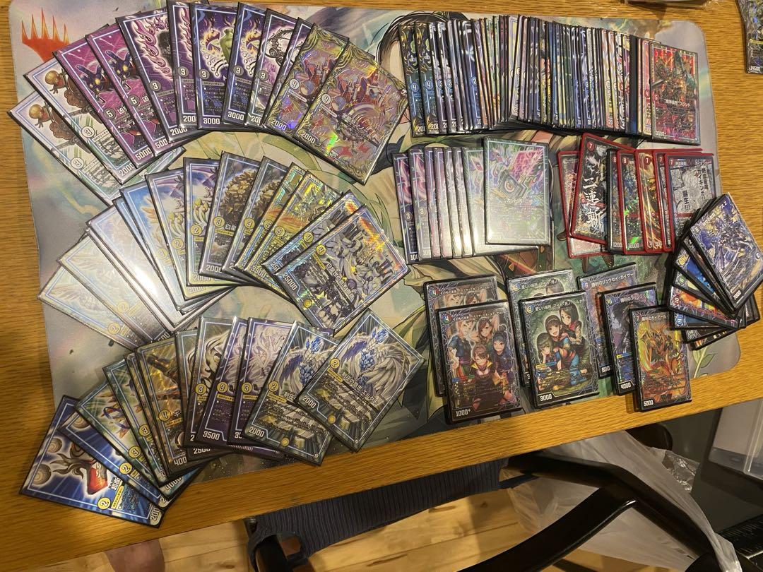 デュエルマスターズ引退品　神アートカラフルスノー４個　超次元　ＧＲ　サプライ含む