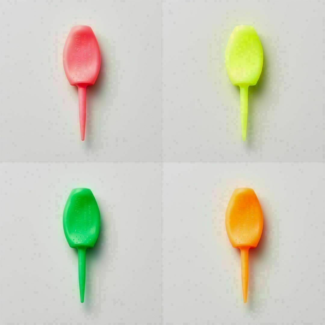 パリティー 蛍光色100本セット ゴルフティ、グリーンフォーク2役