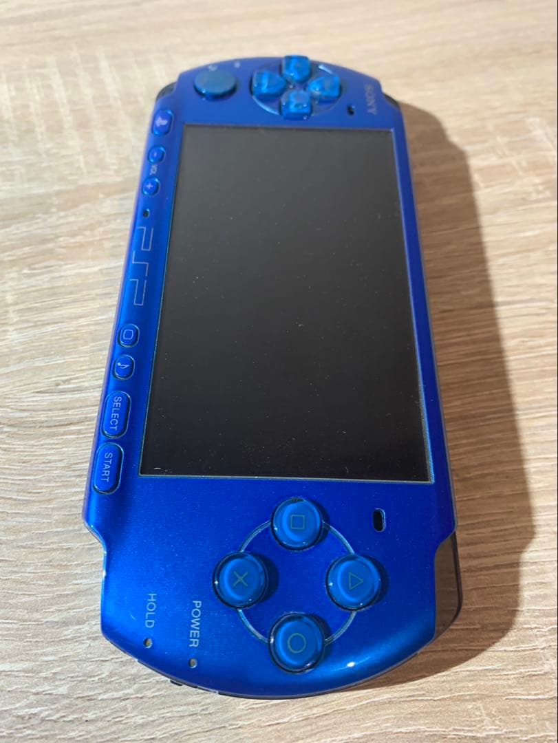 5456 PlayStation ポータブル PSP 3000 ブルーSONY UP786_INFO