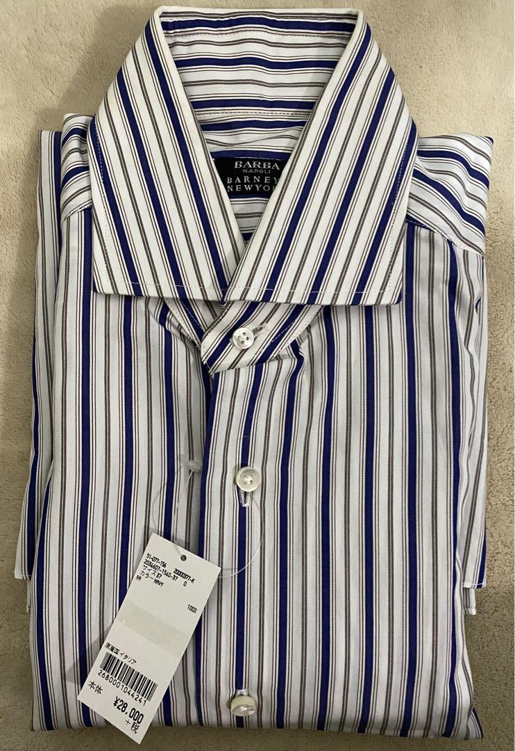 未使用 Barneys Newyork 購入 BARBA【バルバ】ドレスシャツ