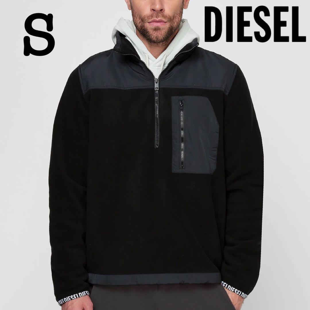 予約販売 DIESEL ハーフジップフリースプルオーバー その他