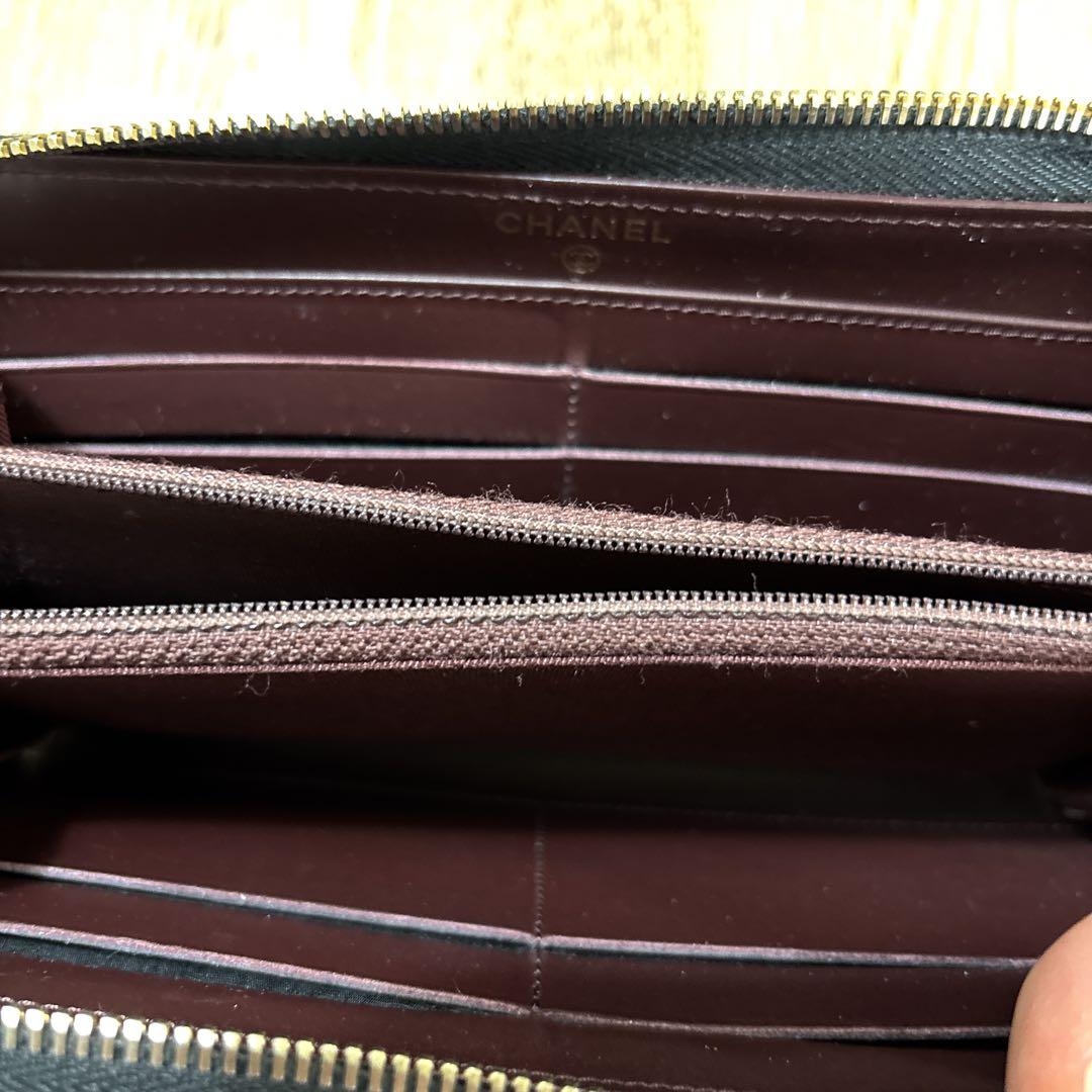 CHANEL シャネル 長財布　キャビアスキン