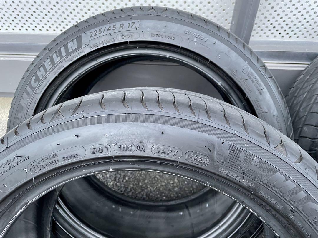 ミシュラン PRIMACY4 225/45R17 2023年製 4本 送料込