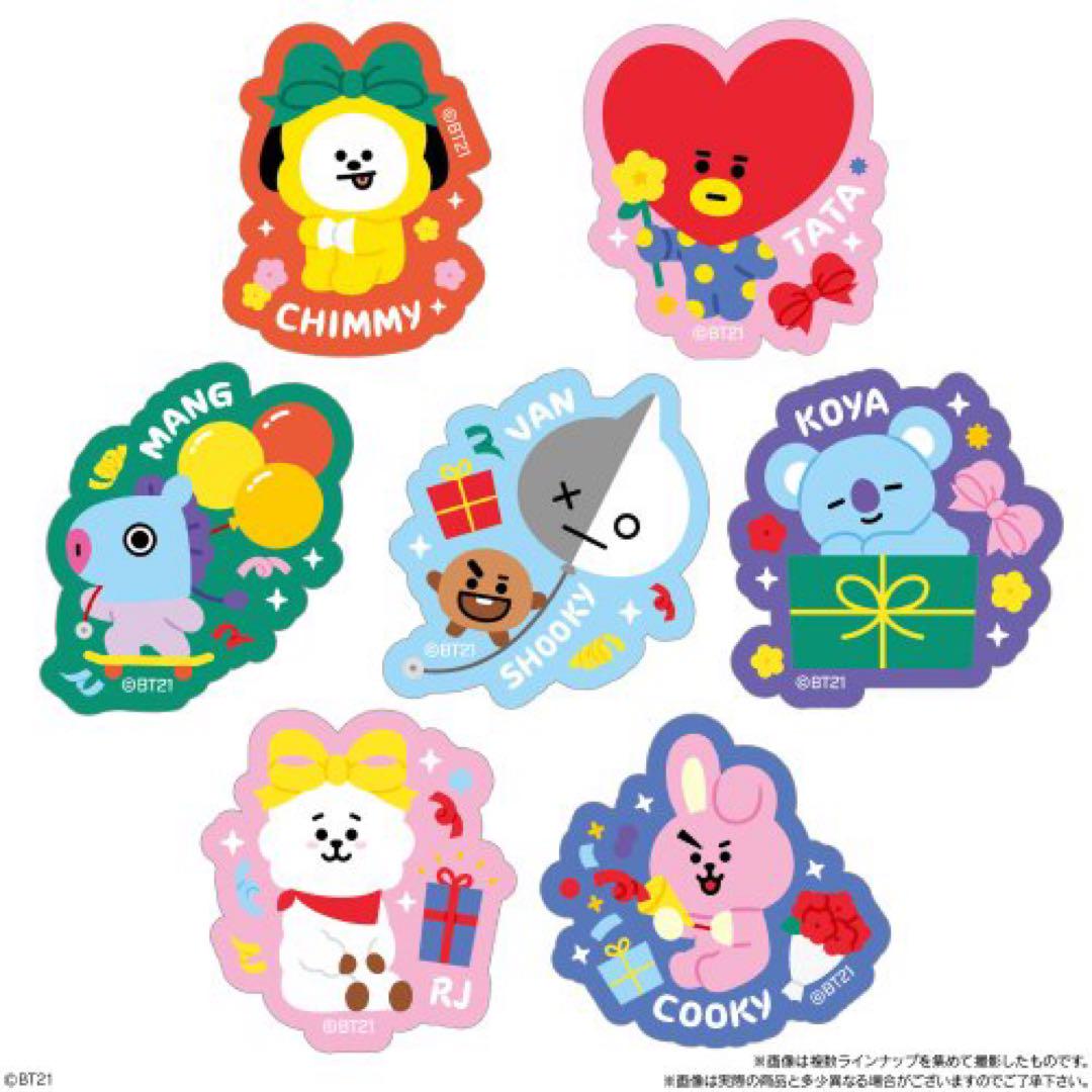 BT21 ステッカー　KOYA