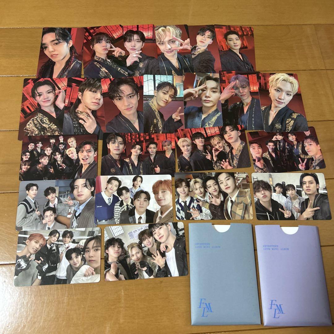 ミンギュ seventeen セブチ DEAR 封入トレカ 4種コンプセット
