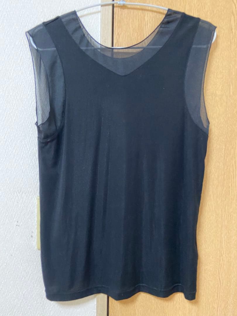 CONSISTER SOFT SHEER TANK BLK