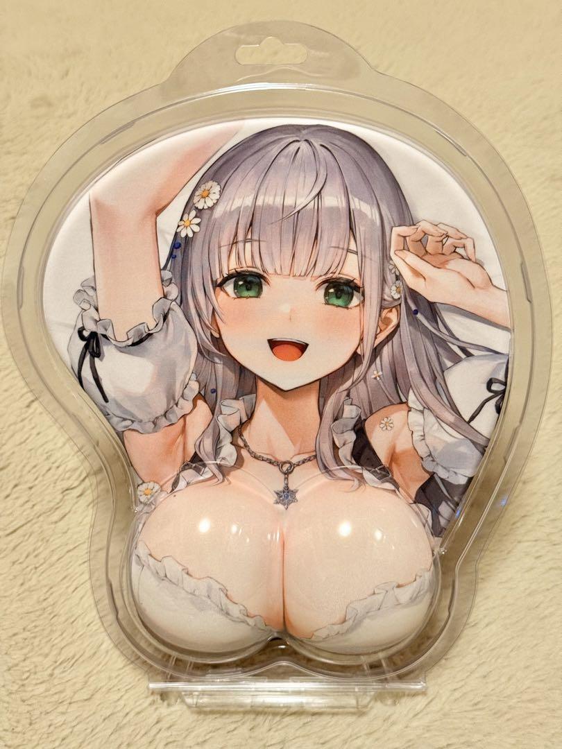 【新品】C103 白銀ノエル おっぱいマウスパッド