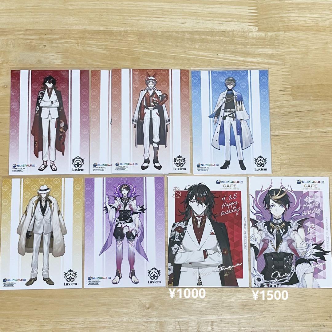 にじさんじEN Luxiem まとめ売り Vox ルカ アイクミスタ シュウ