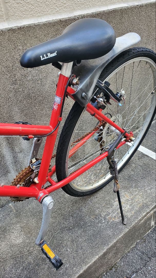 山手線北部手渡し限定　LL Bean　自転車　27インチ　ギア3×7　ジャンク 山手線北部手渡し限定 LL Bean 自転車 27インチ ギア3×7