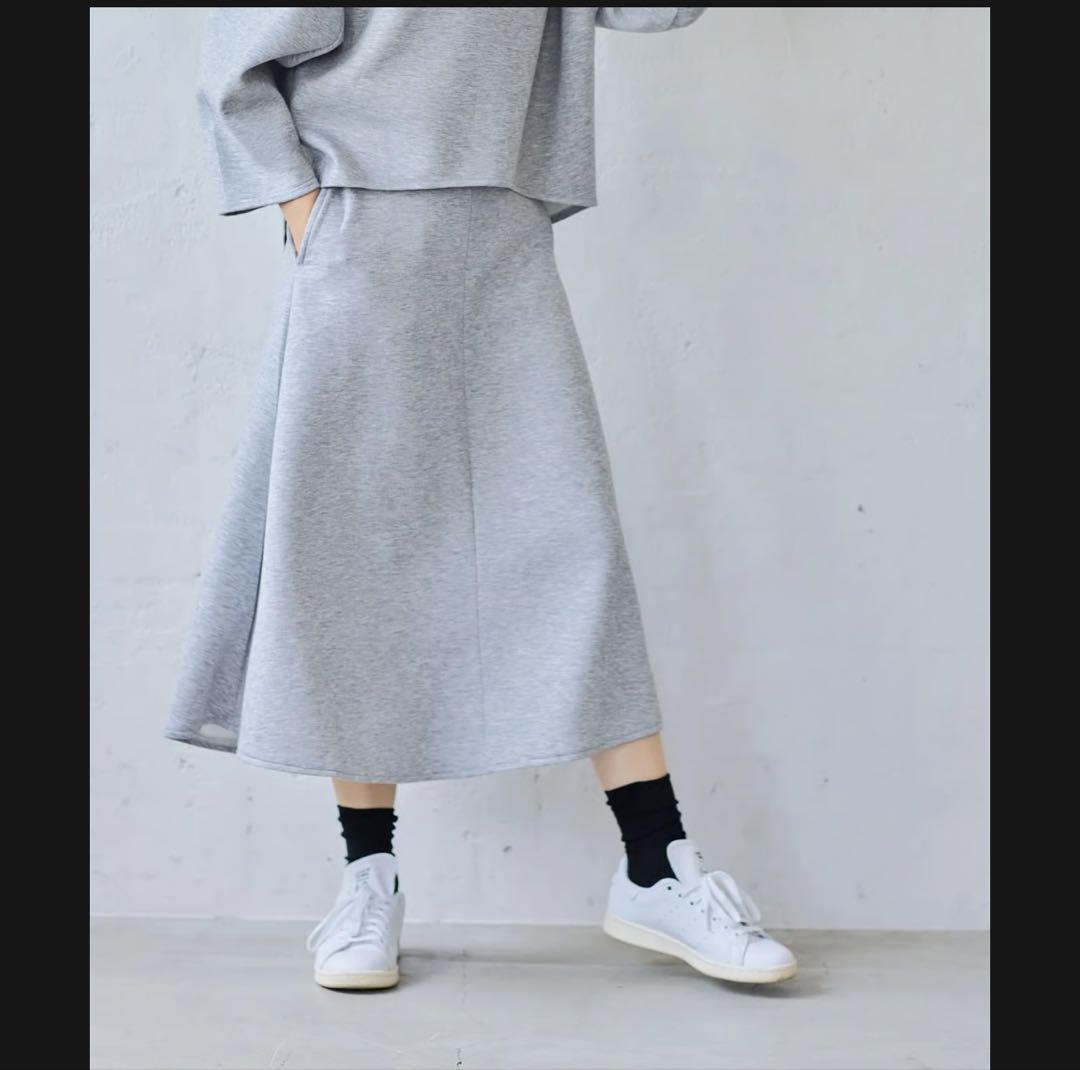 elu エル Blooklyn Skirt Grey Mサイズ スウェット