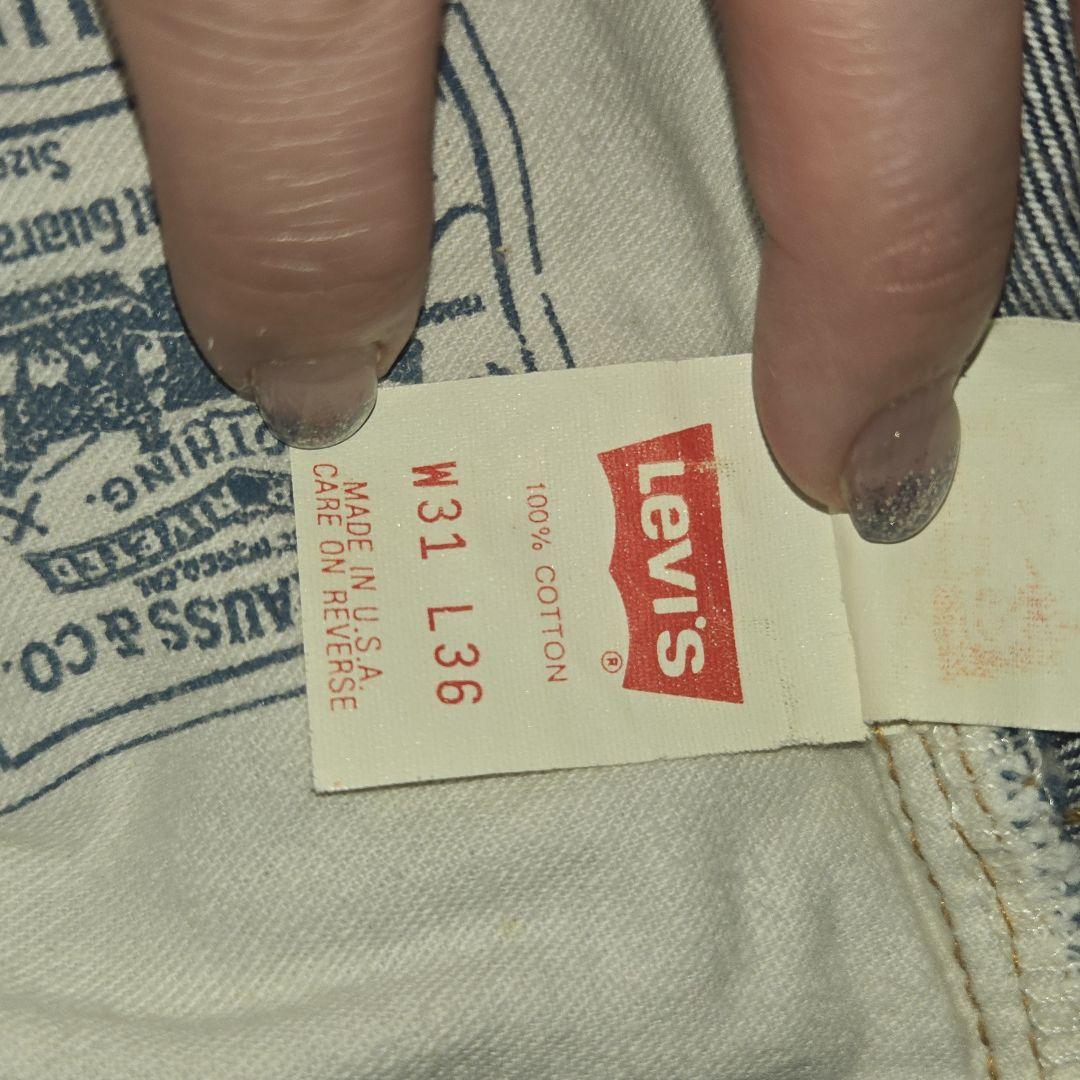Levi's　501 バレンシア　110周年　復刻　w31 リーバイス　USA