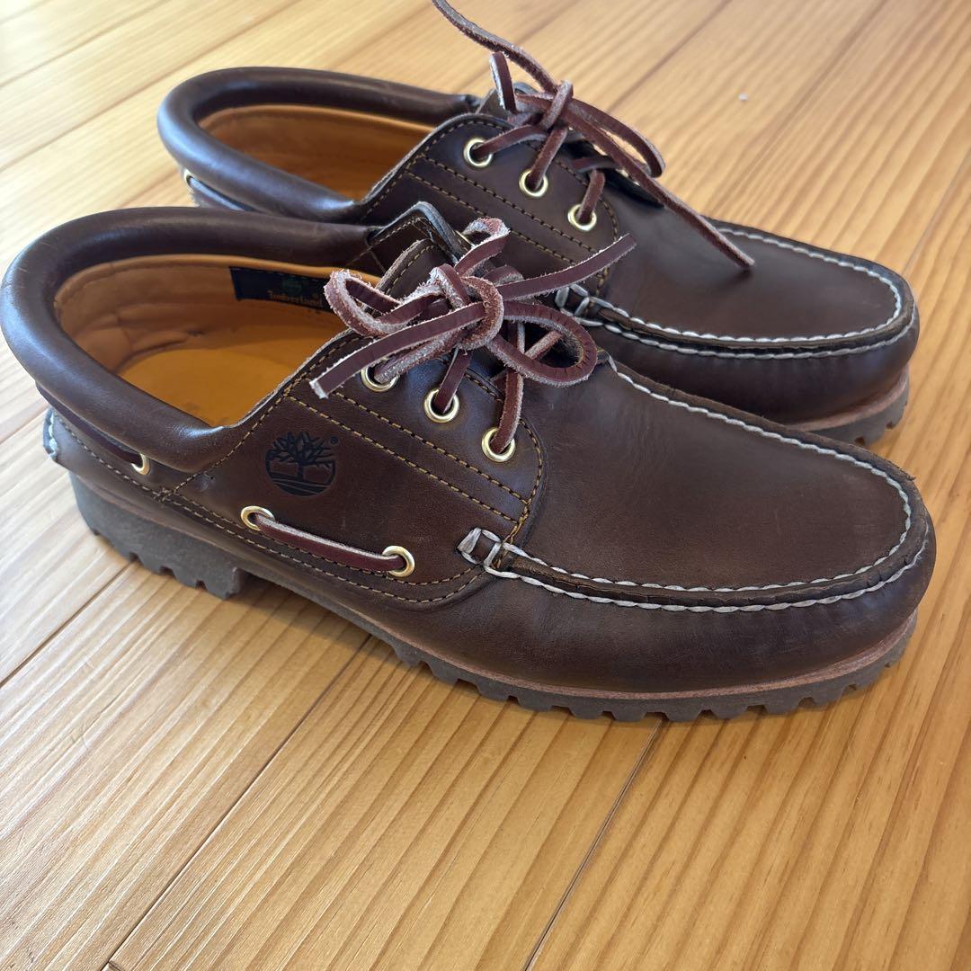 美品　Timberland AUTHENTICS 3EYE LUG