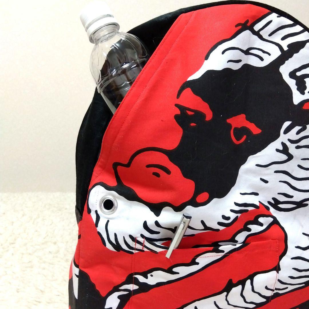 リメイクリュック〜麒麟ビールエプロン　インナーバッグ付き