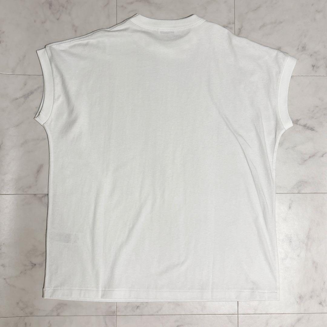 ATON 12/-AIR SPINNING OVERSIZED プルオーバー 白