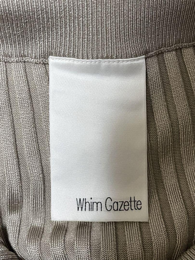 Whim gazette ウィムガゼット　ニットフィットスカート