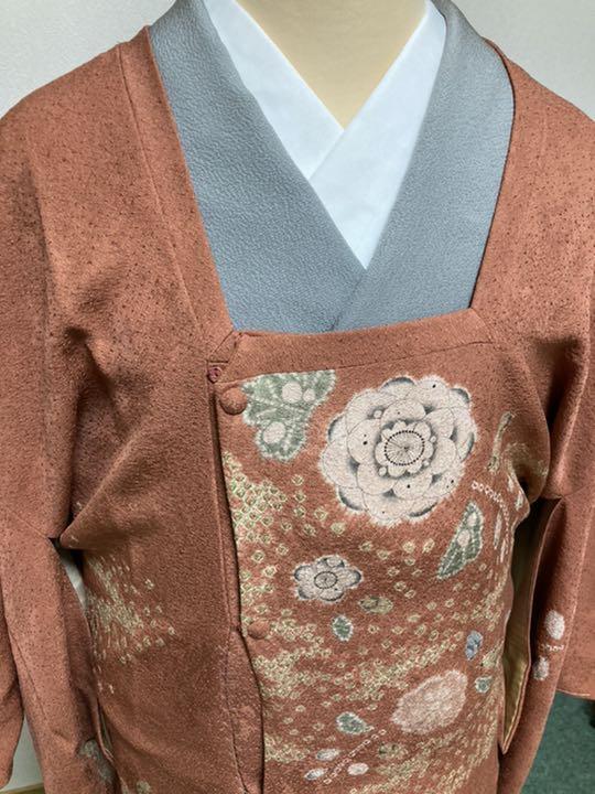 定番品質保証 和装道行コート 絞り辻ヶ花 c7n2N-m54389670525 超激得安い