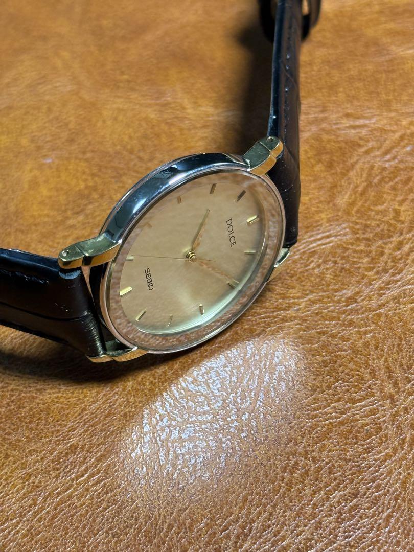A16 希少 稼動品 SEIKO DOLCE 90年代ヴィンテージ クオーツ