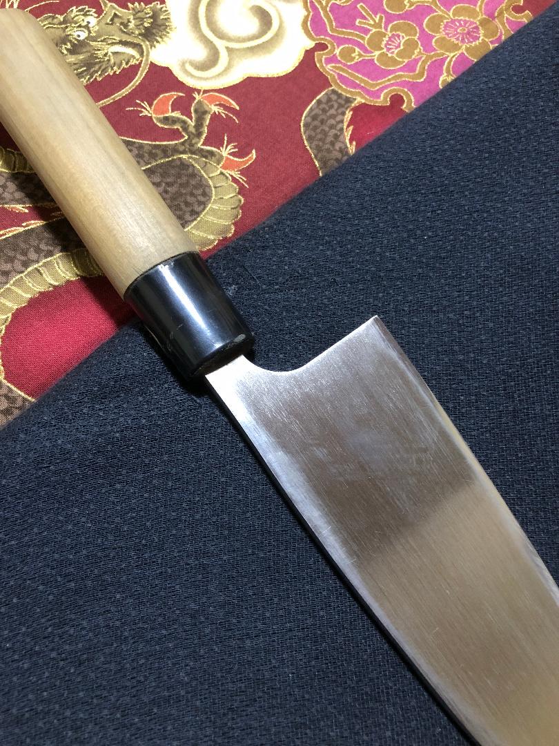【研ぎ済み】日本鋼・全鋼製　堺武守　出刃包丁　和包丁　料理　釣り　板前　寿司