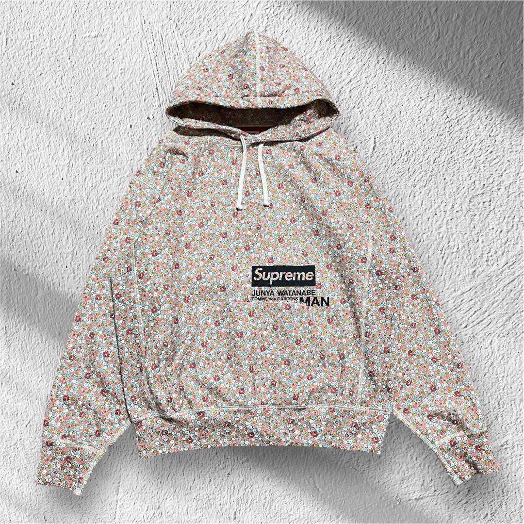 シュプリーム×ジュンヤ ワタナベ×コムデギャルソン マン スウェットパーカー SS SUPREME WWW_SMP1DAWEKUDUS_SCH_ID