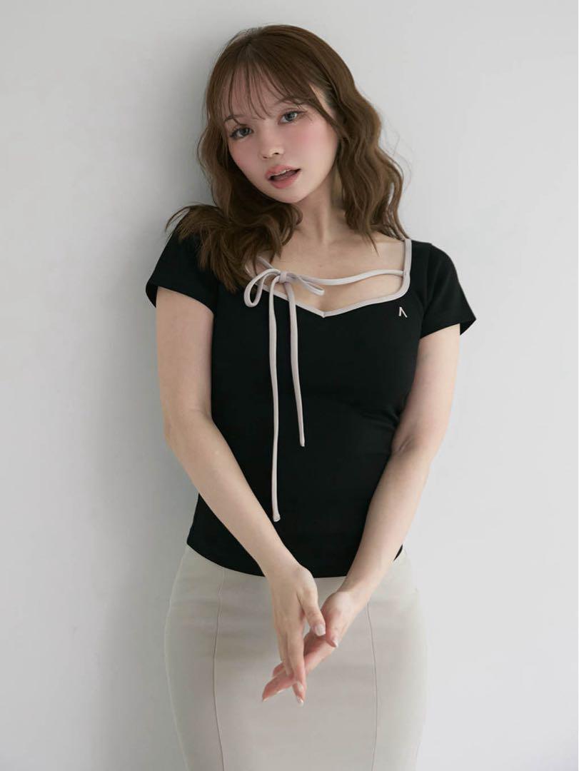ANDMARY】Collie ribbon tops