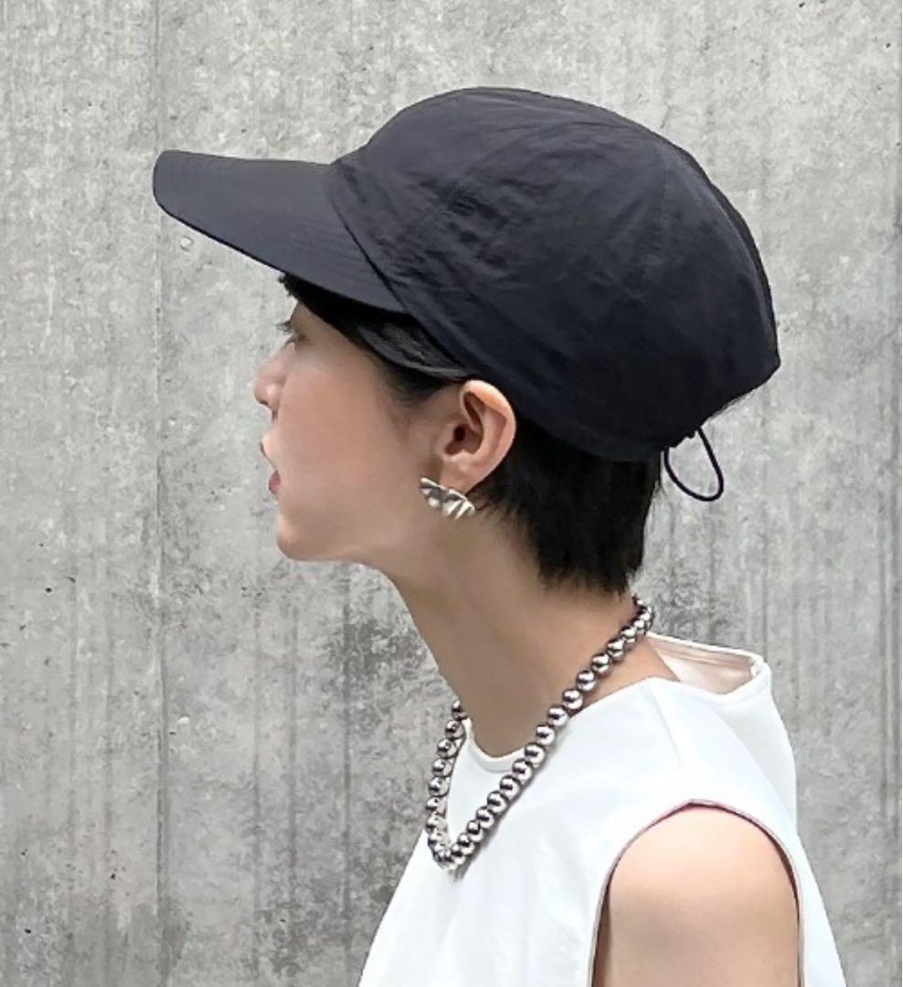 COUDRE ナイロンキャップ　黒