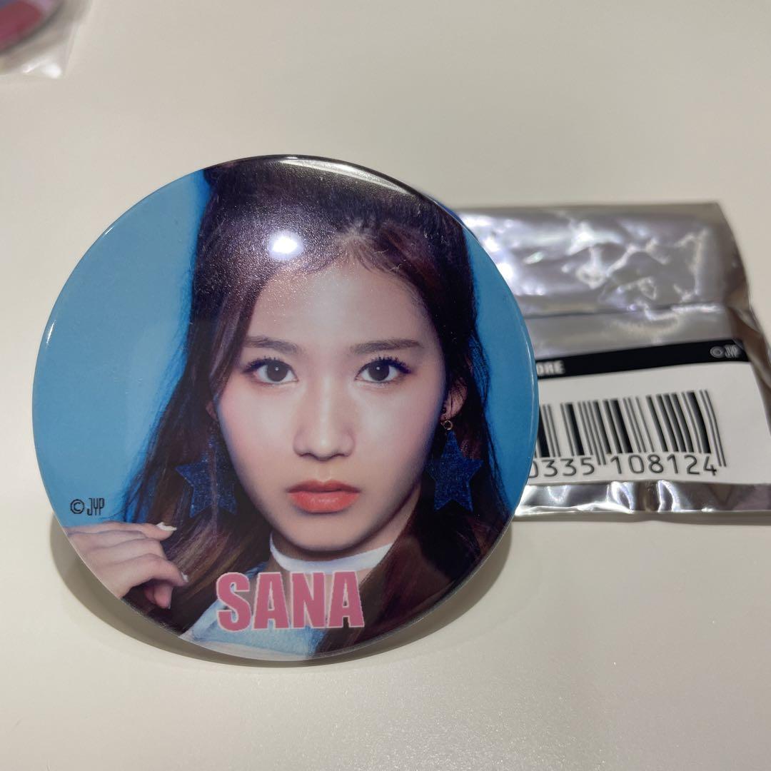 TWICE gogo fightin 缶バッジ　サナ twice gogo fightin バッジSANA