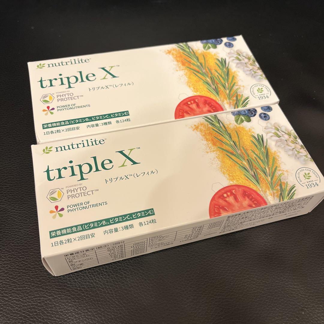 nutrilite トリプルエックス 2セット分新品、♥